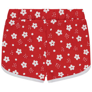 Short de deporte estampado fantasía para bebé niña 