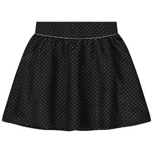Falda de jacquard con estampado de estrellas lurex para niña  Main Falda de jacquard con estampado de estrellas lurex para niña