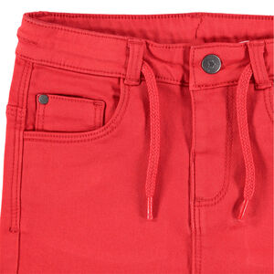 Bermudas de tela con cordones ajustables para niño 