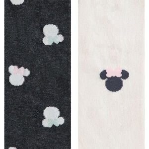 Pack de 2 leotardos gruesos Minnie Disney niña 