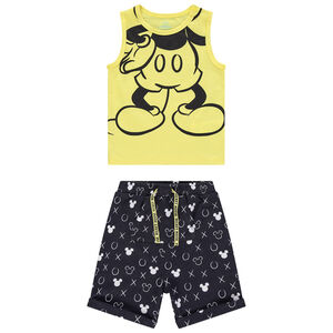 Conjunto camiseta sin mangas y bermudas Mickey Disney 