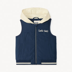 Chaleco acolchado con capucha para bebé niño 