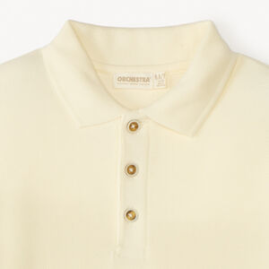 Polo de manga corta bicolor para niño. 