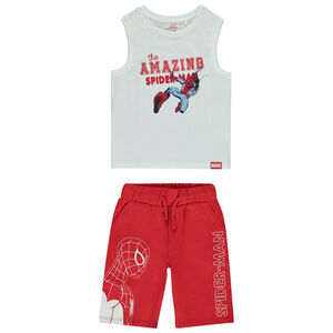 Conjunto 2 piezas estampados Spider-Man Marvel para niño 