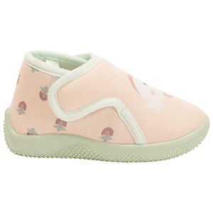 Botines con velcro estampado de pájaros para bebé niña 