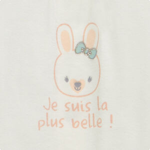 Ensemble 2 pièces tunique printée + corsaire imprimé pour bébé fille 