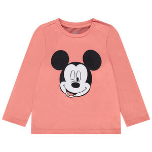 Camiseta estampada de manga larga Mickey Disney para bebé niño 