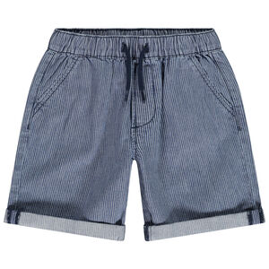 Bermudas de fantasía a rayas finas para niño 