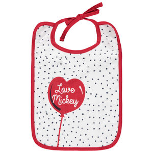 Babero lunares Mickey 