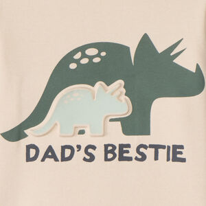 Sudadera de felpa con estampado en relieve para bebé niño 