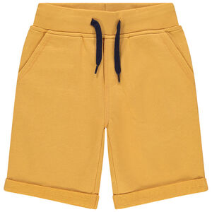 Bermudas de felpa jaspeada Main Bermudas de felpa jaspeada