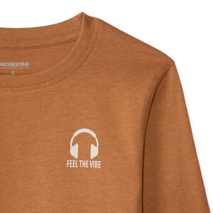 Lote de 3 camisetas de manga larga lisas para niño 