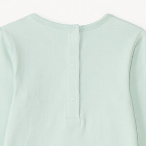 Lote de 3 bodies de manga larga lisos para bebé niña 