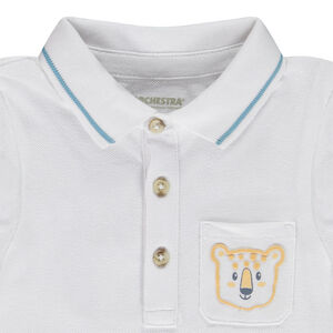 Conjunto de 2 piezas con bermuda estampada para bebé niño 