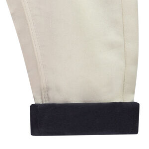 Jean de mezclilla con forro de jersey y bolsillo divertido para bebé niño 