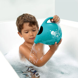 Regadera de baño de silicona azul 