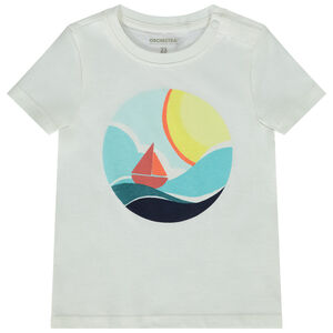 Camiseta manga corta print fantasía para bebé niño 