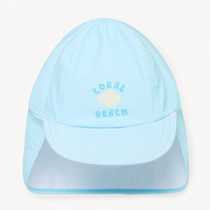 Casquette anti-UV en jersey print fantaisie pour bébé garçon 
