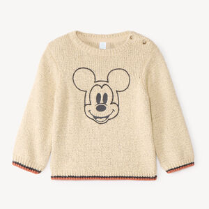 Jersey de punto para bebé niño Mickey Disney en cording. 