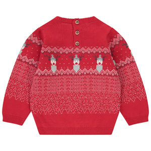 Jersey con motivo navideño para bebé niño 
