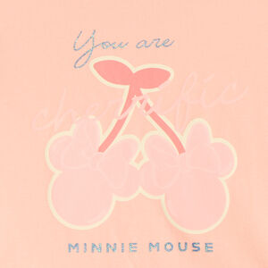 Camiseta de manga corta con volantes de Minnie Disney niña bebé 