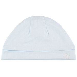 Gorro de algodón ecológico con dibujo bordado 