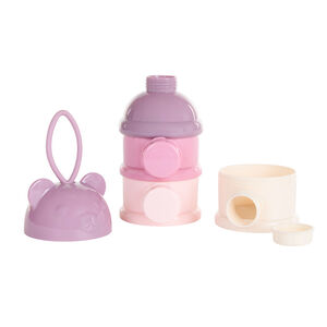 Caja dosificadora para leche en polvo Miamix - Rosa 