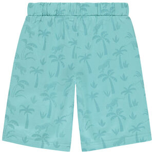 Conjunto de pijama de 2 piezas, camiseta + short jungle para niño. 