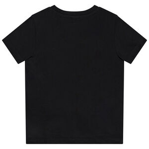 Camiseta de manga corta con parche para niño 