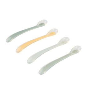 Set de 4 cucharas de silicona Miamix - verde 