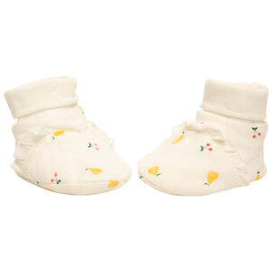 Patucos interlock con volante 