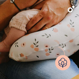 COUSSIN D'ALLAITEMENT SOFTY PEACHES 