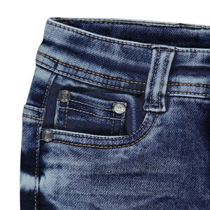 Jeans jogger efecto desgastado 