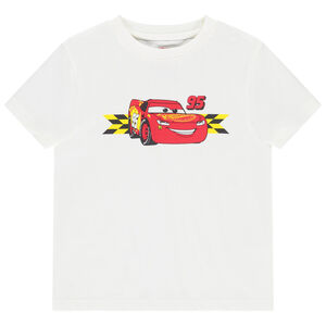 Camiseta de manga corta con estampados Cars Disney para niño 