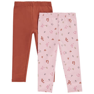 Pack de 2 calzoncillos de fantasía para bebé niña 