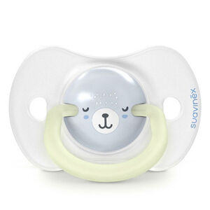 Lote de 2 chupetes de silicona SX Pro 0-6M Wild&Free día/ azul 