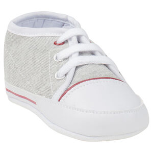 Zapatillas deportivas bajas flexibles de punto 