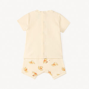 Conjunto de 2 piezas camiseta + pantalones cortos Winnie the Pooh Disney para bebé niño 