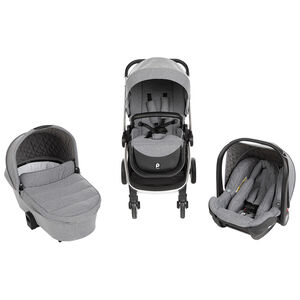 Carro trio Tessa - Gris Main Carro trio Tessa - Gris
