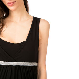 Vestido largo de premamá y lactancia 