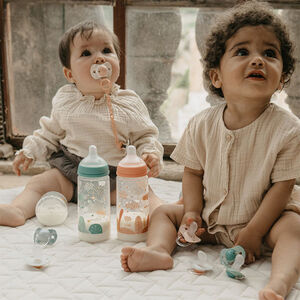 Lote de 2 chupetes de silicona SX Pro 6-18 meses dreams pink 