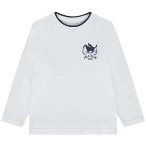 Camiseta de manga larga con estampado fantasía para niño 