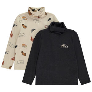 Pack de 2 peleles de fantasía con cuello alto para niño  Main Pack de 2 peleles de fantasía con cuello alto para niño