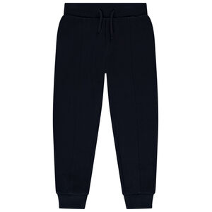 Jogging liso de algodón piqué para niño 