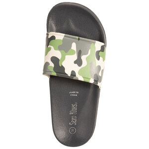 Mules con correa estampado camuflaje para niño con tira según la edad 