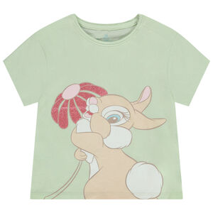 Camiseta manga corta estampado Miss Bunny Disney para bebé niña 