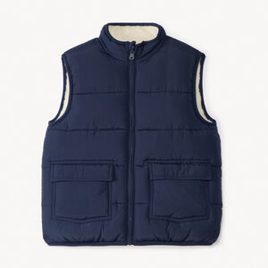 Chaleco reversible sin mangas para niño 