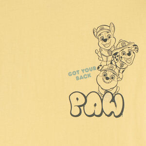 Camiseta de manga corta oversize con estampado de Patrulla Canina para niño. 
