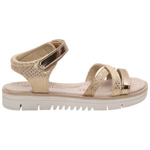 Sandalias doradas y brillantes para niña  Main Sandalias doradas y brillantes para niña