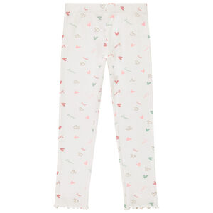 Pijama largo de mariposas y corazones brillantes niña 